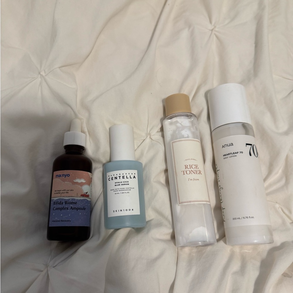 Korean skincare bundle
